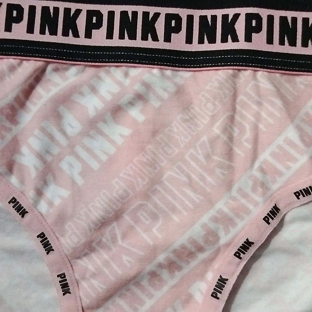 Victoria's secrets Pink logo bikini underwear NWT - Picture 2 of 7